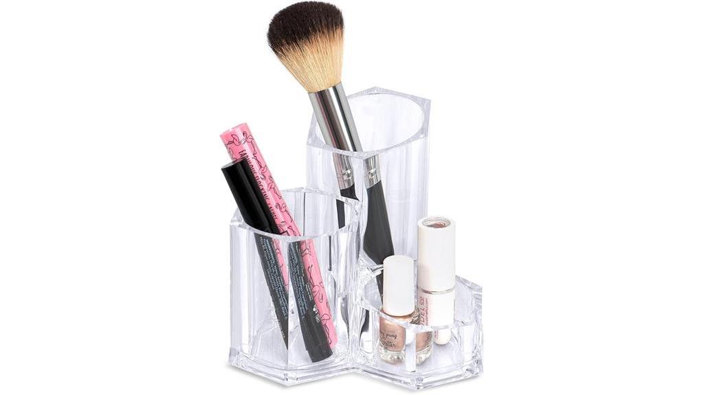 acrylic makeup storage solution