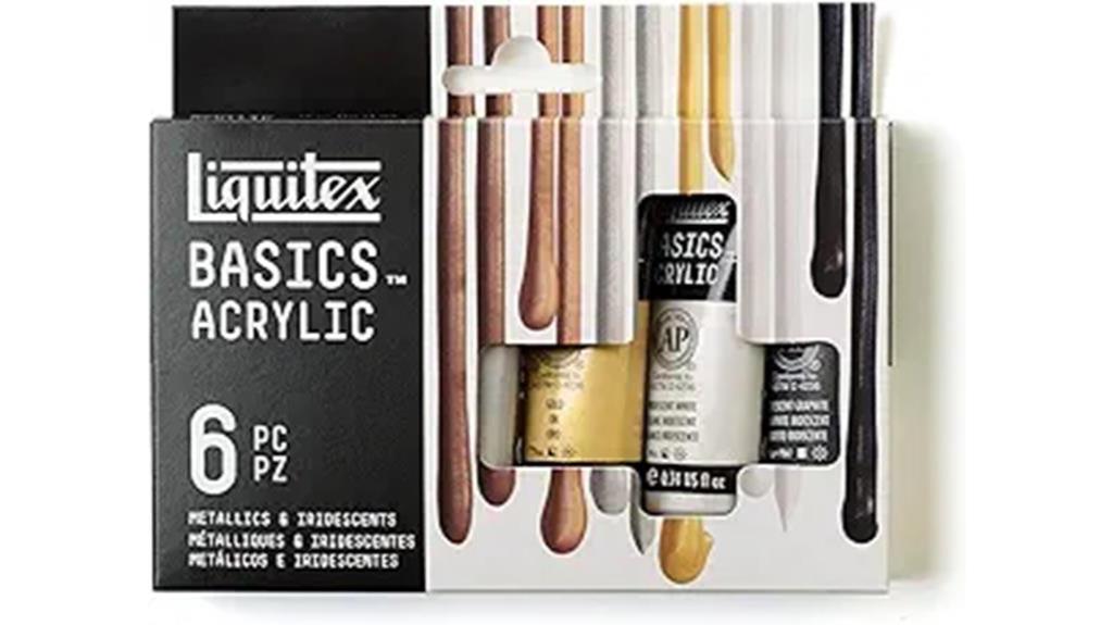 acrylic paint set tubes