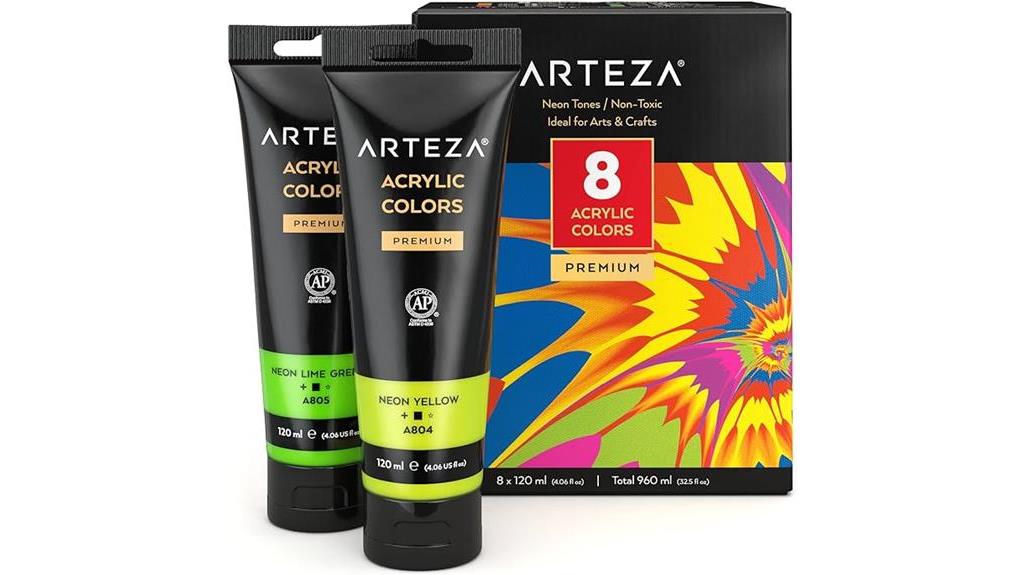 vibrant art supplies included
