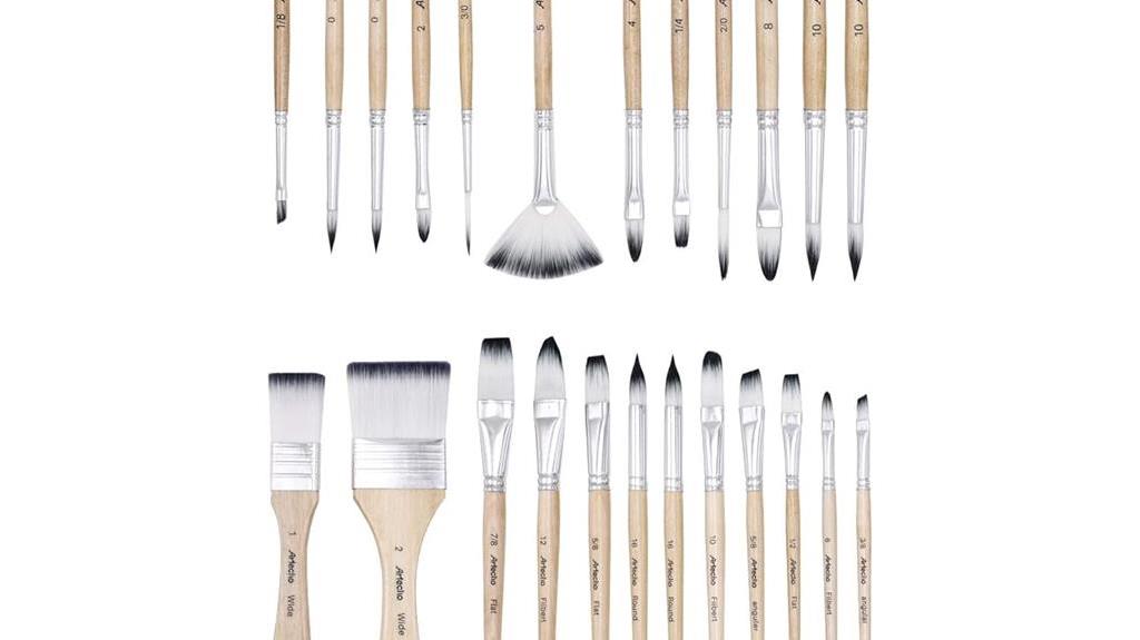 high quality paint brush set