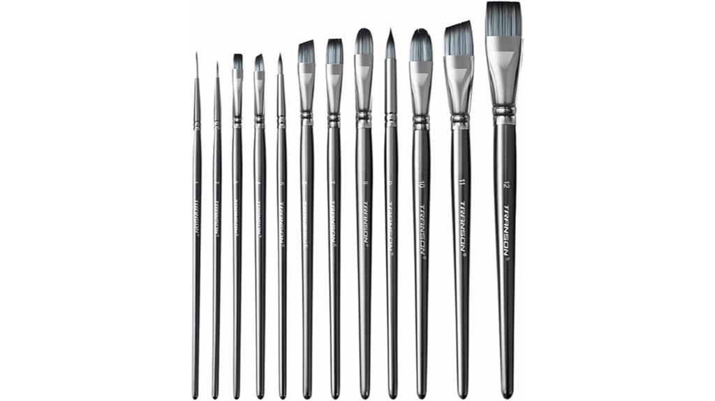 high quality paint brush set