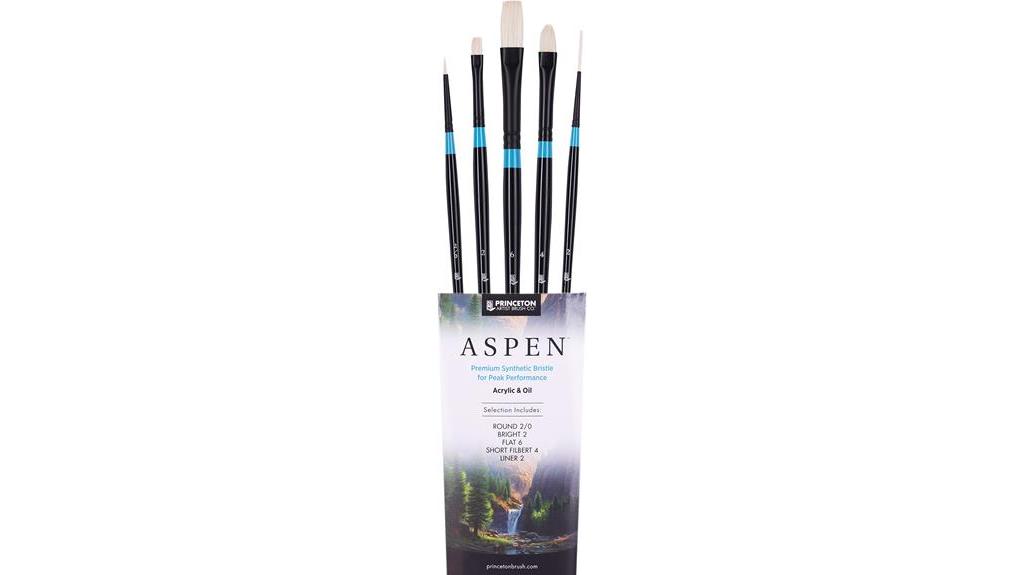 high quality princeton aspen brushes