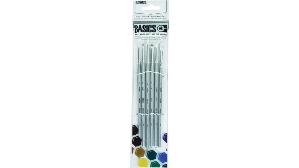 set of 6 brushes